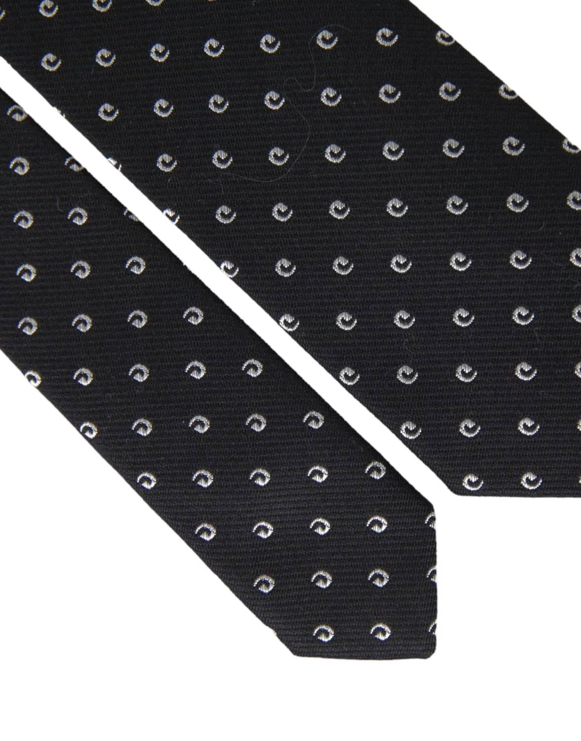 Dolce & Gabbana - Logo Cotton Blend Adjustable Tie