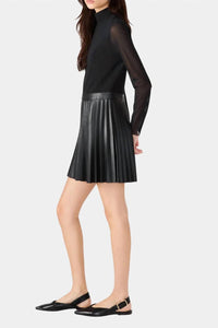 Steve Madden - Nevah Sheer Long Sleeve Mini Dress
