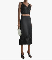 Toteme - Cropped Satin Camisole