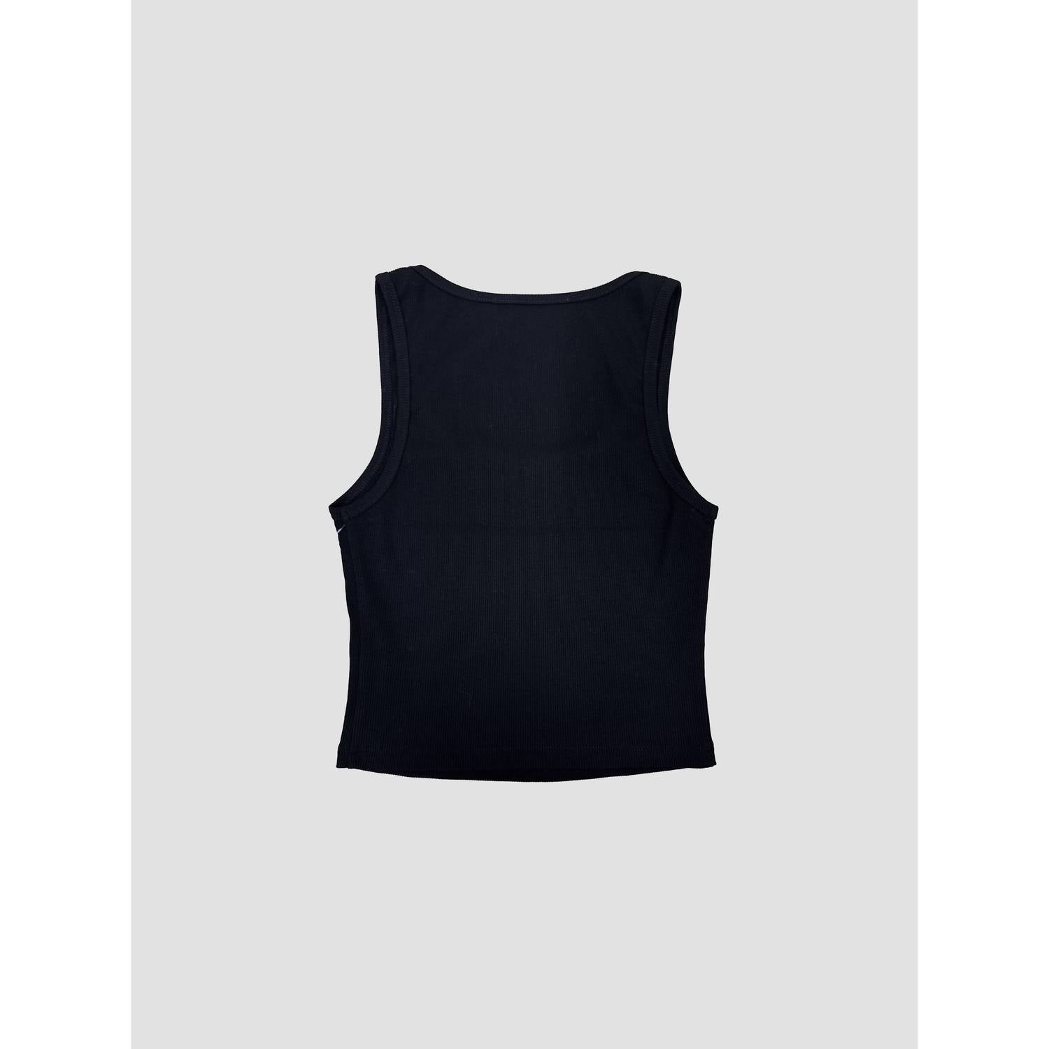 The Blank Lab - Basic Square Neck Cropped Sleeveless Top