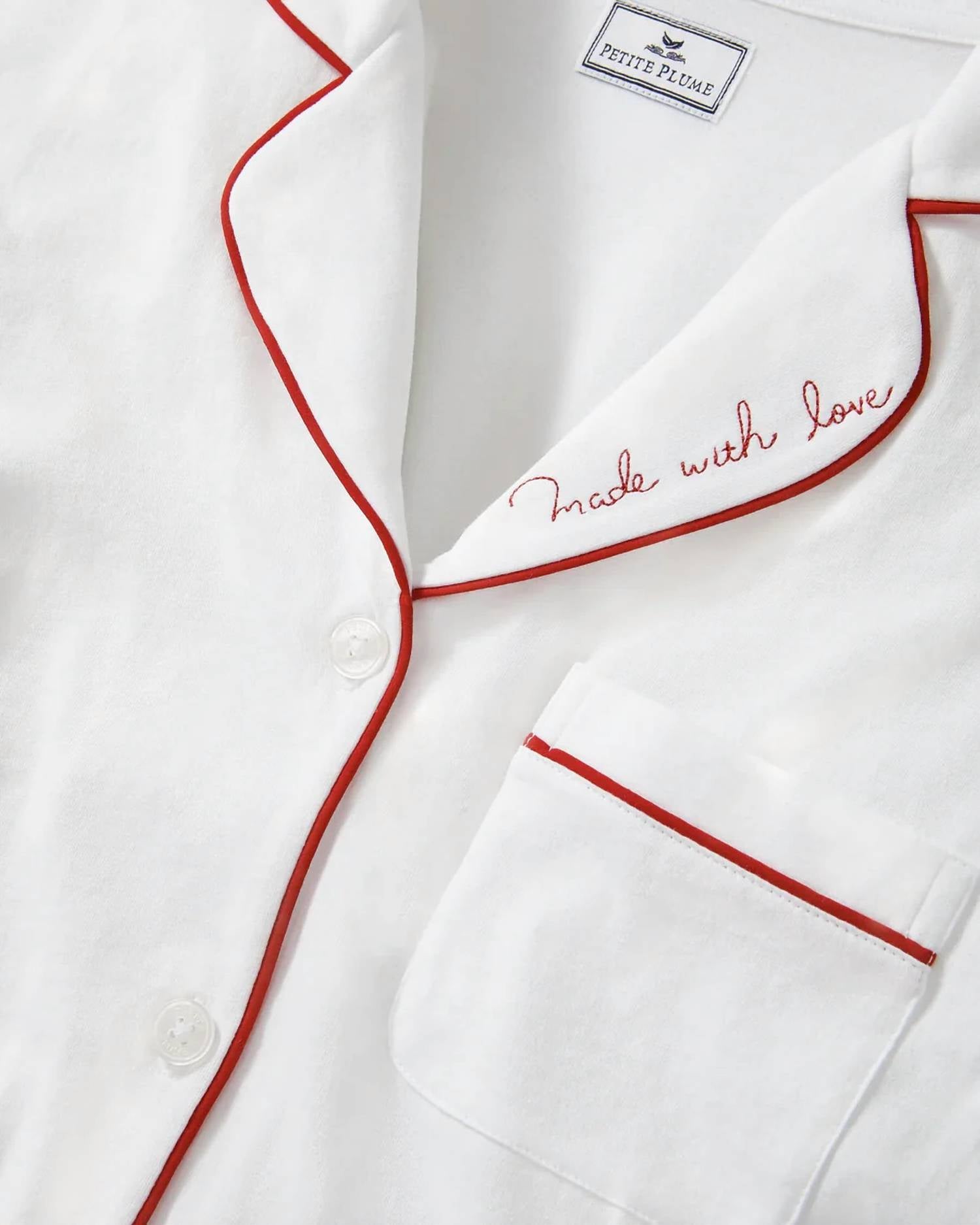 Petite Plume - Women's Made with Love Pima Cotton Pajama Set