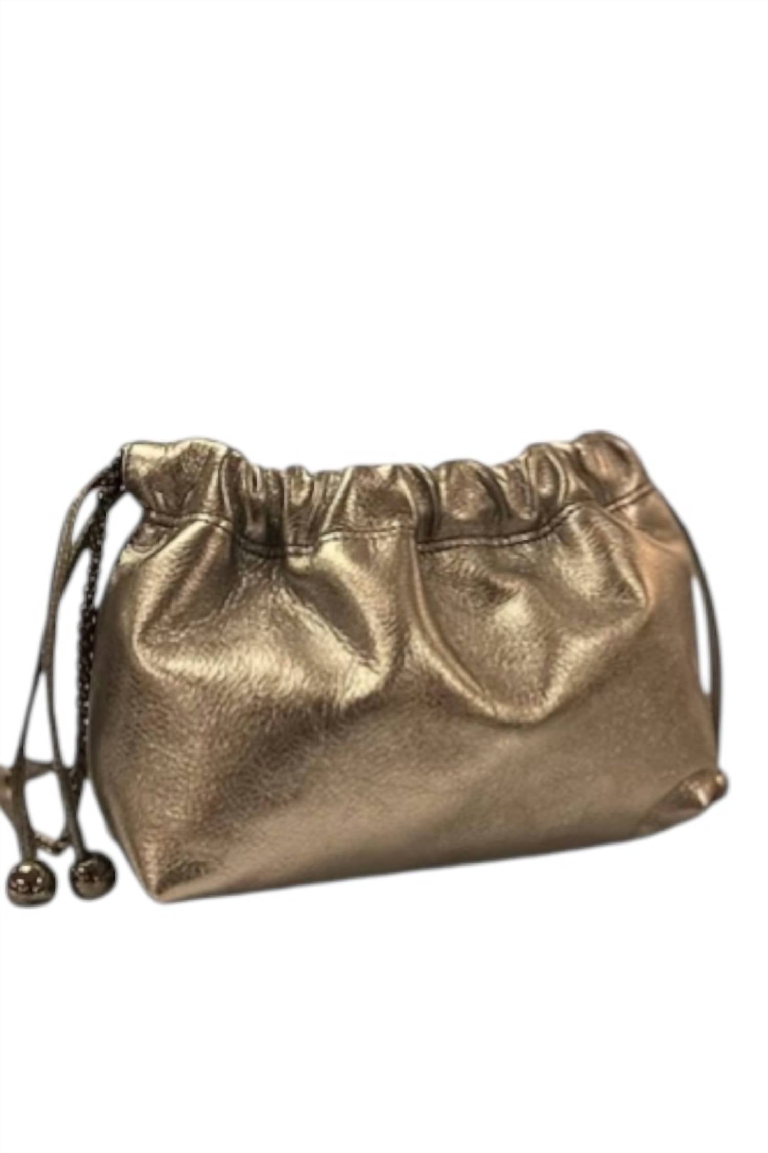 Ciel Women's Aria Mini Evening Bag in bronze - women's bag - detail view