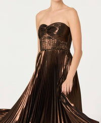 Astr - Ascella Pleated Midi Dress