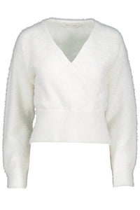 bishop + young Logan Sweater in white - women's sweater - detail view