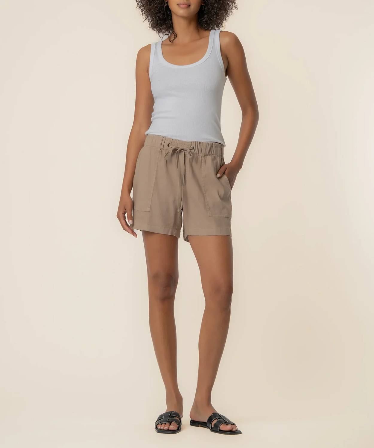 Kut From The Kloth - Katana Linen Shorts