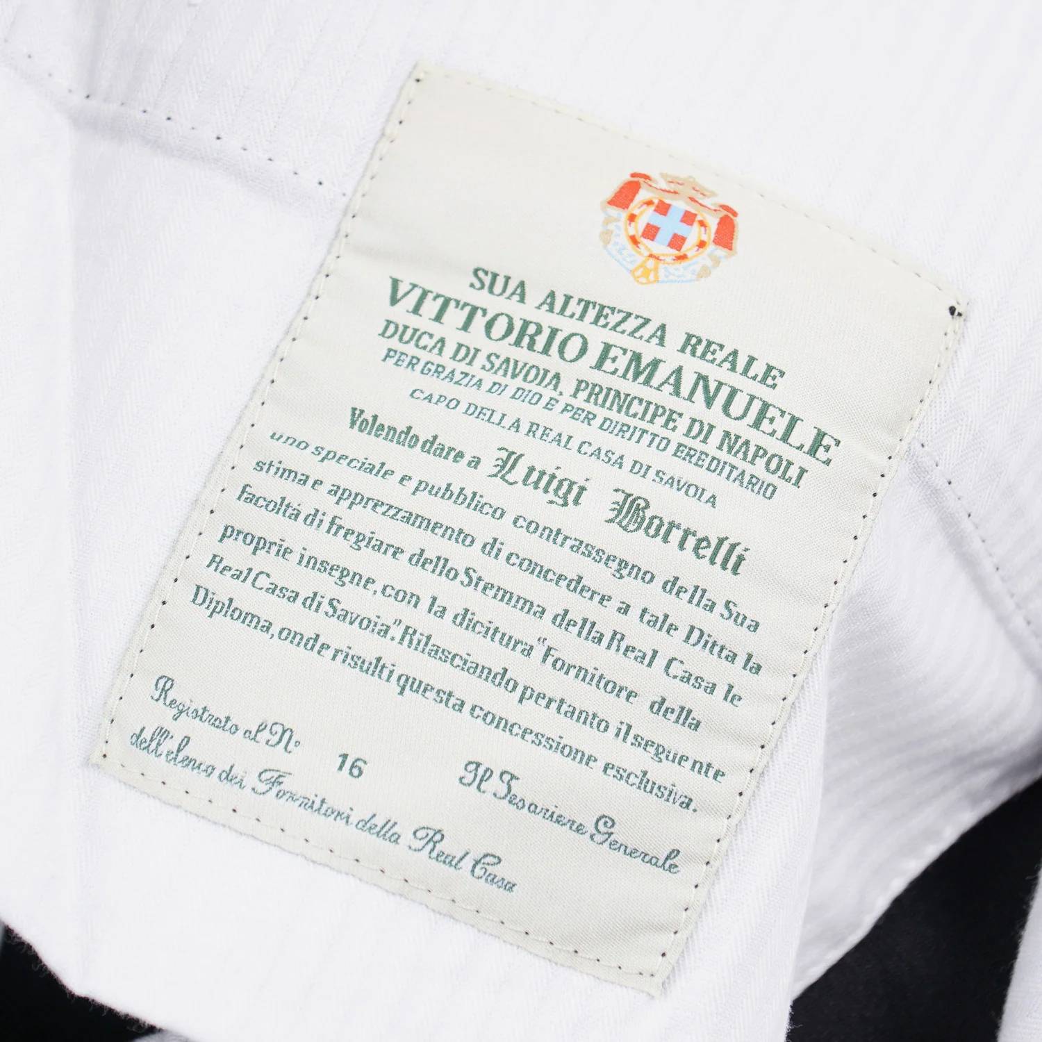 Luigi Borrelli Napoli - Men's Slim-fit Denim Chinos