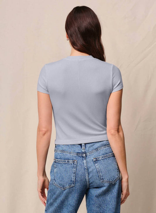 Stateside - Rib Short Sleeve Baby Tee