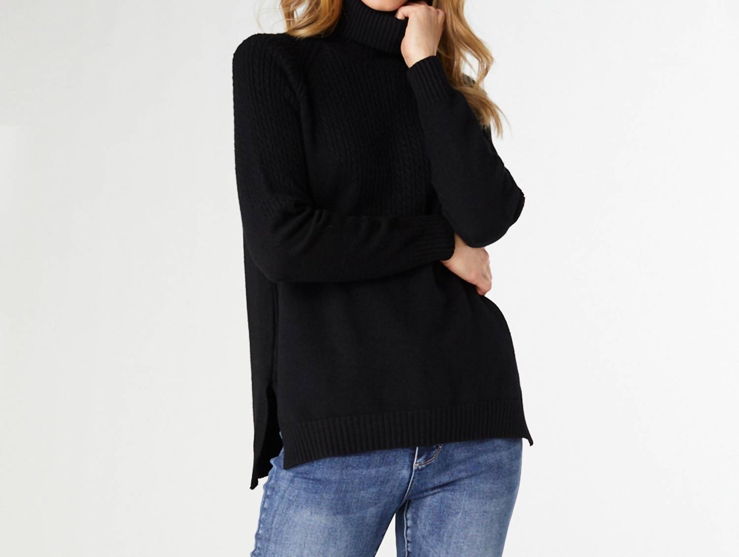 Coco + Carmen - Dafne Cable Accent Sweater