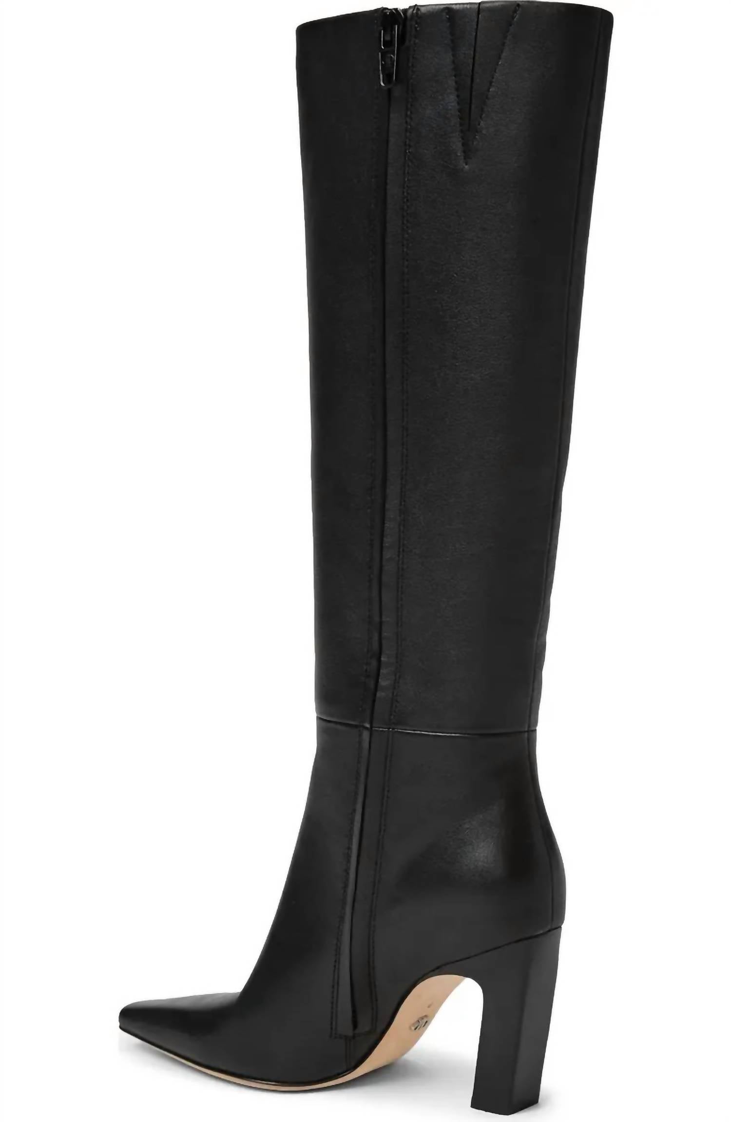 Paige Women's Wylder Tall Boots in black - women's shoe - alternate view