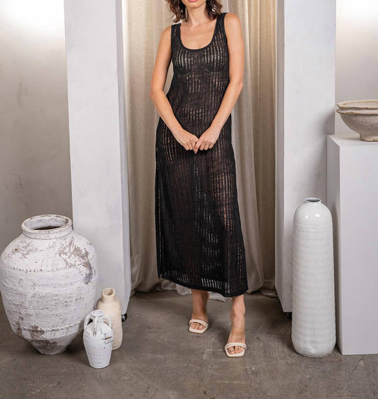 Paparazzi - Needle Out Knit Tank Dress