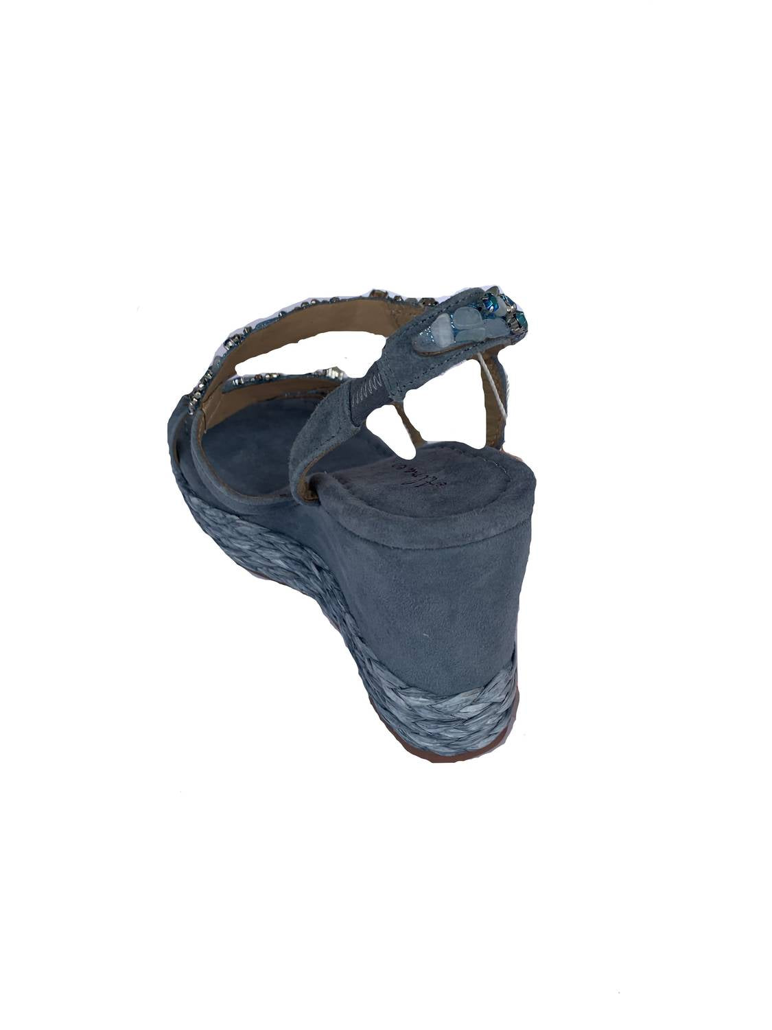 Alma En Pena Women's Zafiro Wedge Sandals in jean - women's sandal - view 4