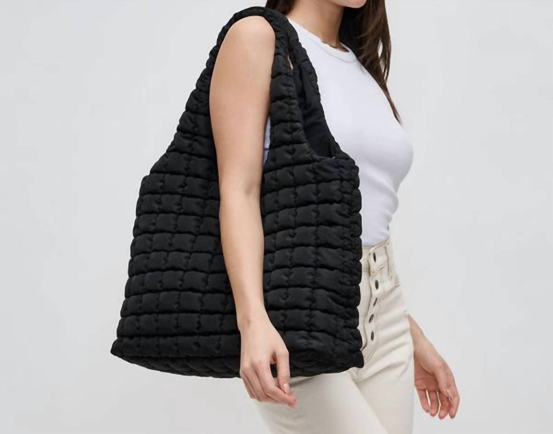 Sol And Selene - Women's Elevate Quilted Hobo Bag