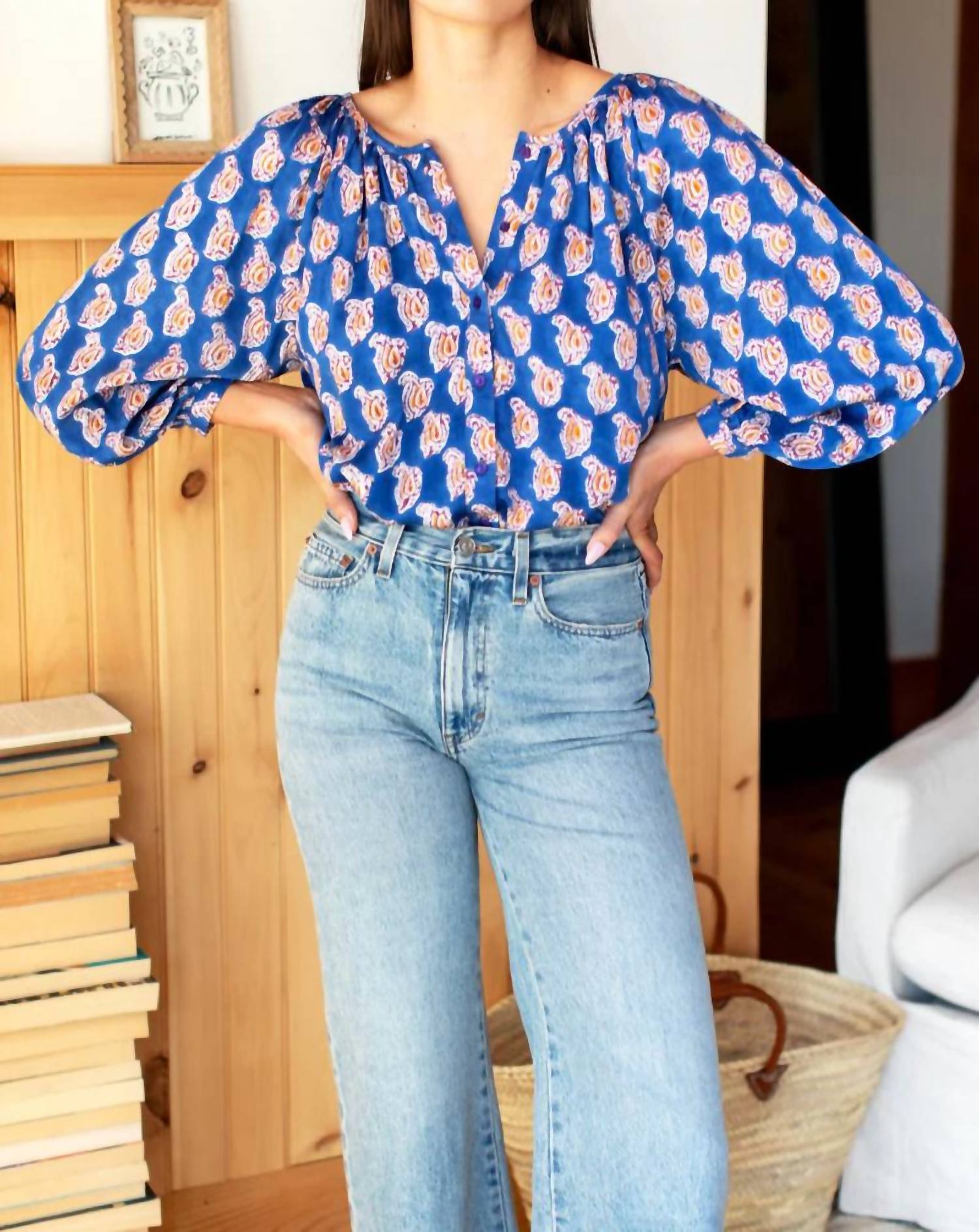 Emerson Fry - Frances Long Sleeve Blouse