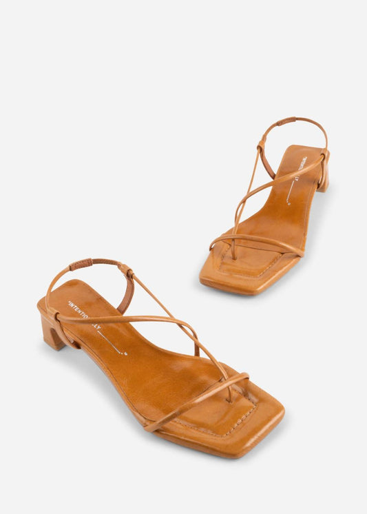 Intentionally Blank - Women's Anca Patent Leather Heel Sandal