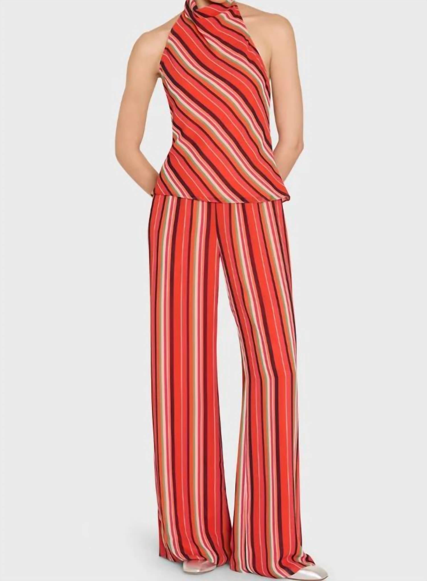 Amanda Uprichard - Samba Halter Cowl Top