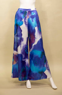 Samuel Dong - Print Palazzo Pants