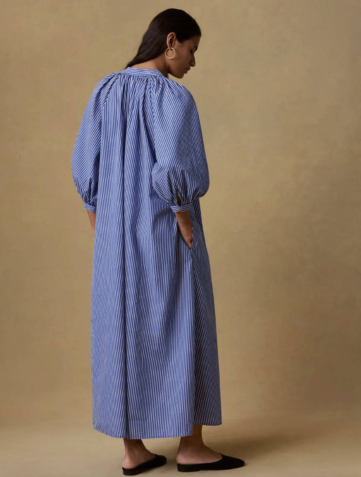 Faherty - Coastal Poplin Kaia Dress