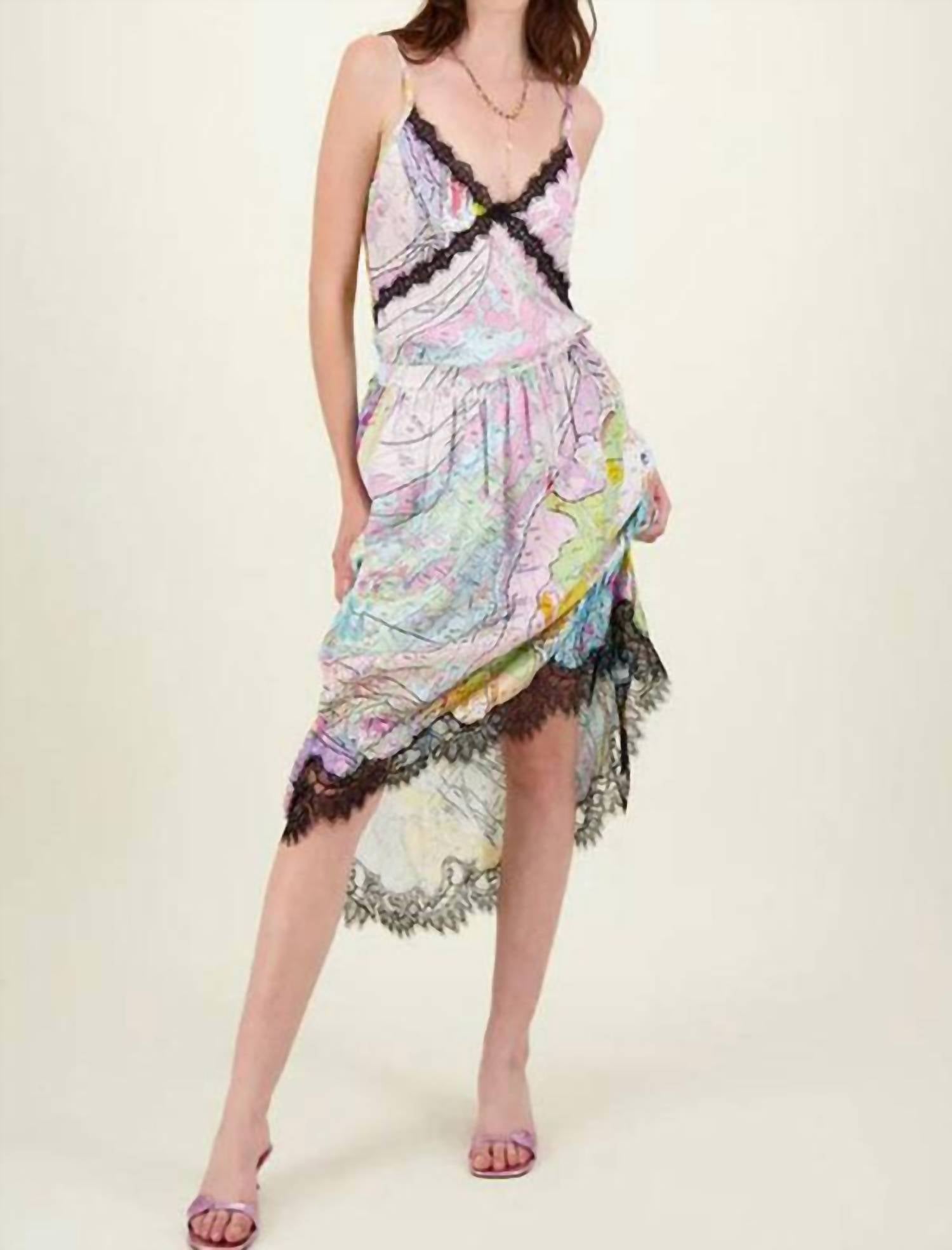 Me369 Valeria Skirt in aerial photograph - women's skirt