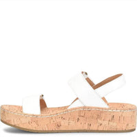 Born Women's Sloan Sandal in white 1 - women's sandal - alternate view