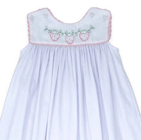 Lullaby Set Girls Charming Dress in strawberry - kids' dress - detail view