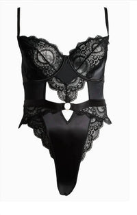 Oh La La Cheri - Minna Satin And Lace Teddy
