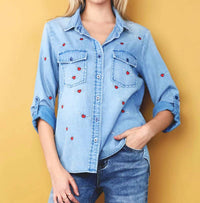 Billy T - Denim Love Wing Shirt