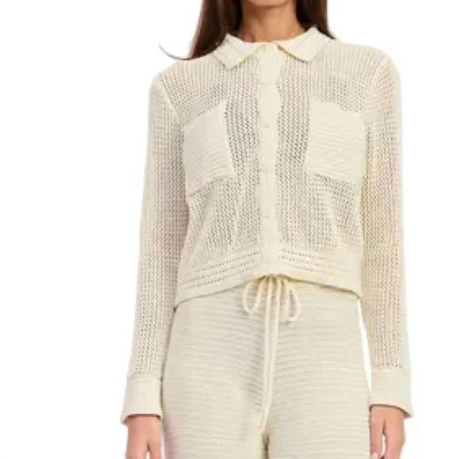 En Saison - Faye Embroidered Top