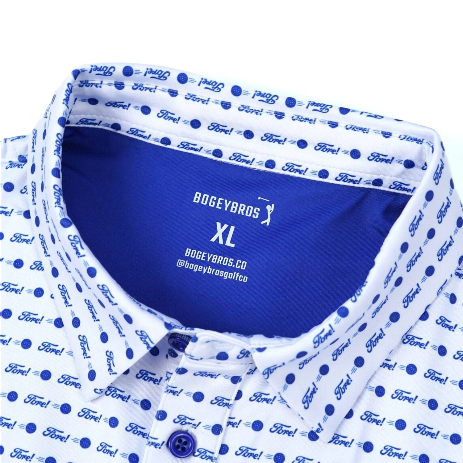 Bogey Bros - Men's Fore! Polo Shirt