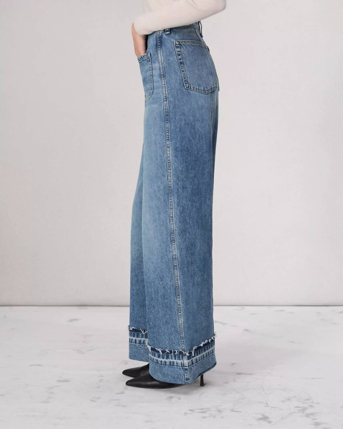 Rag & Bone - Marina Wide-leg Jean