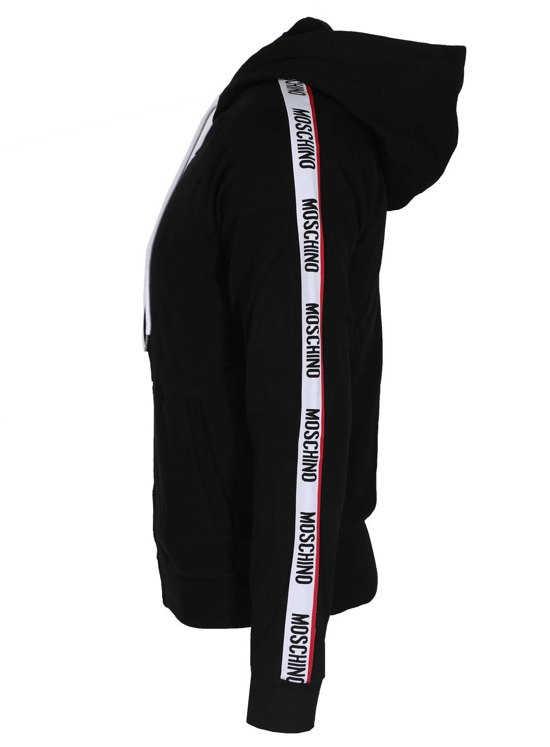 Moschino - Side Stripe Full Zip Hoodie