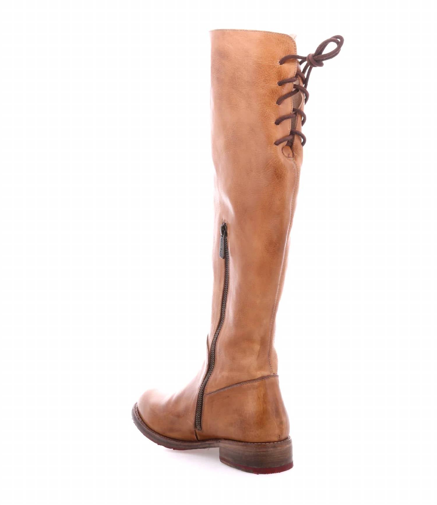 BEDSTU Women's Manchester Boots in tan rustic - women's shoe - alternate view