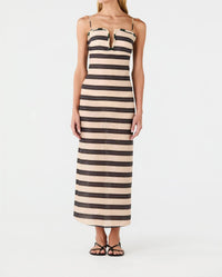 Juan De Dios - Antonia Linen Midi Dress