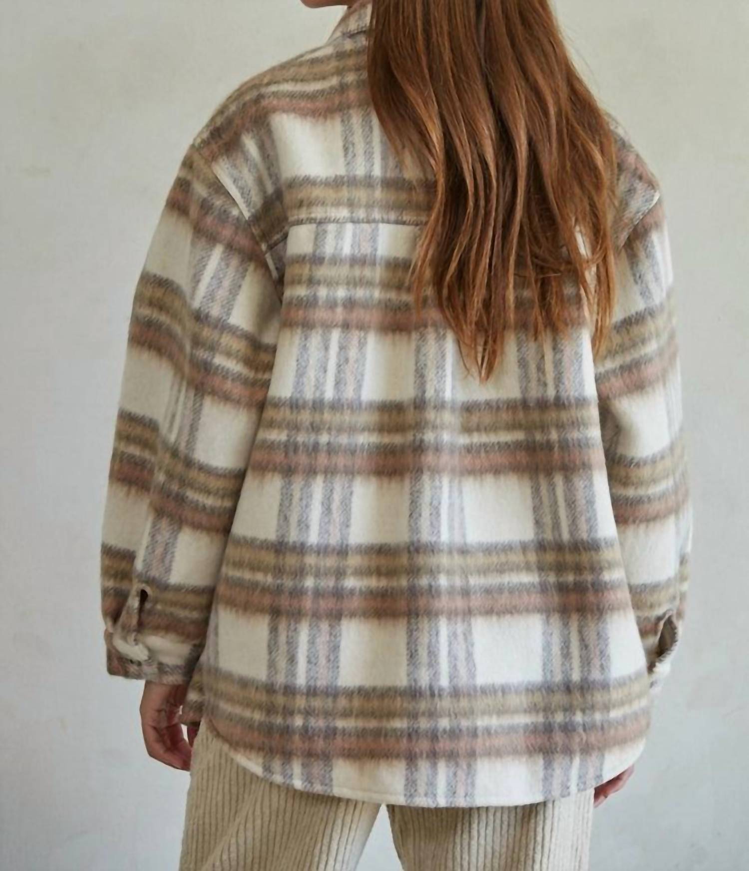 By Together - Flannel Button Down Top
