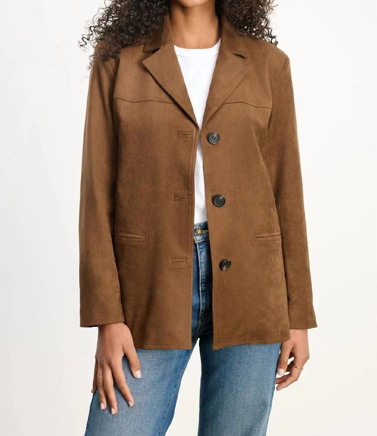 Velvet By Graham & Spencer - Salie Faux Suede Jacket