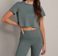 Rhone - Serene Cropped Tee