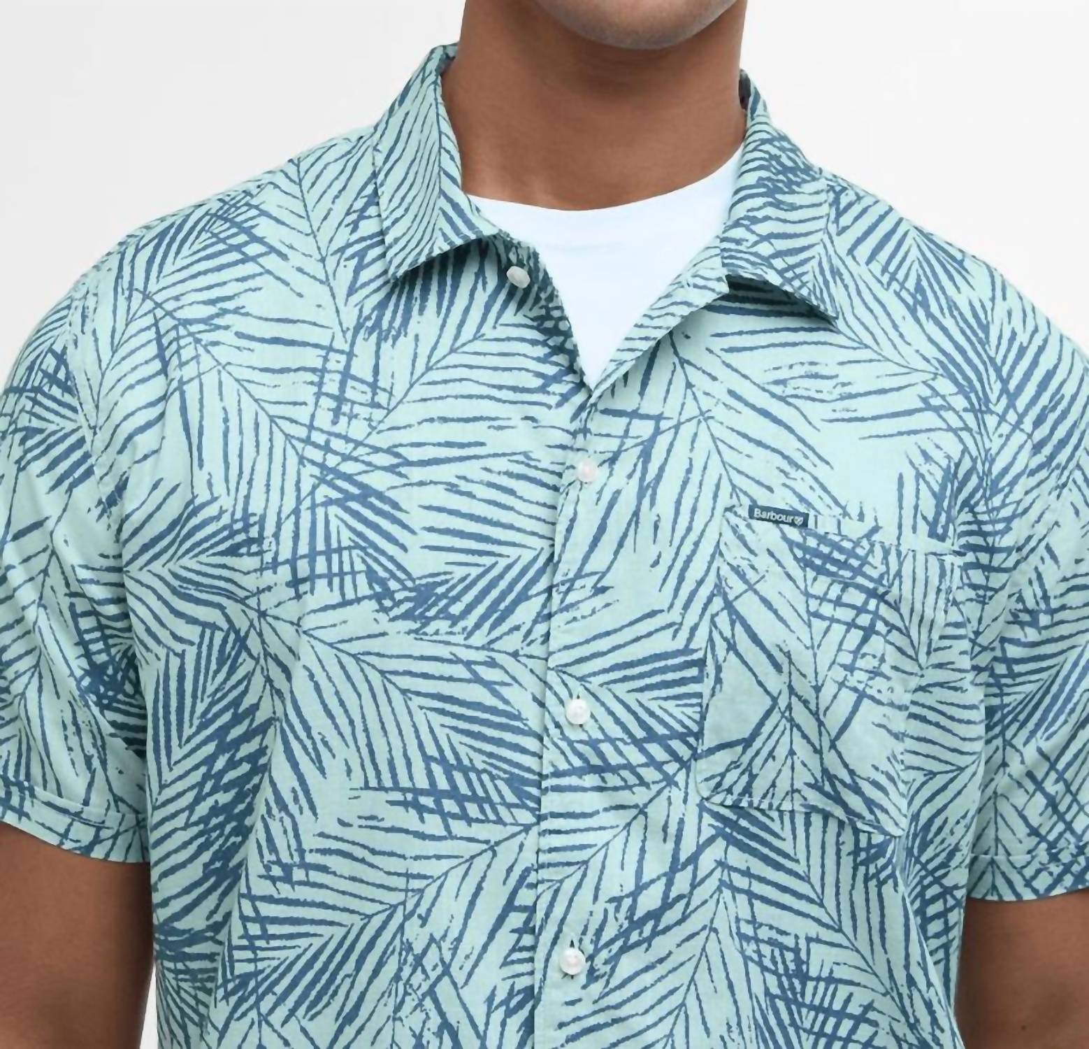 Barbour - Falmouth Printed Short Sleeved Shirt