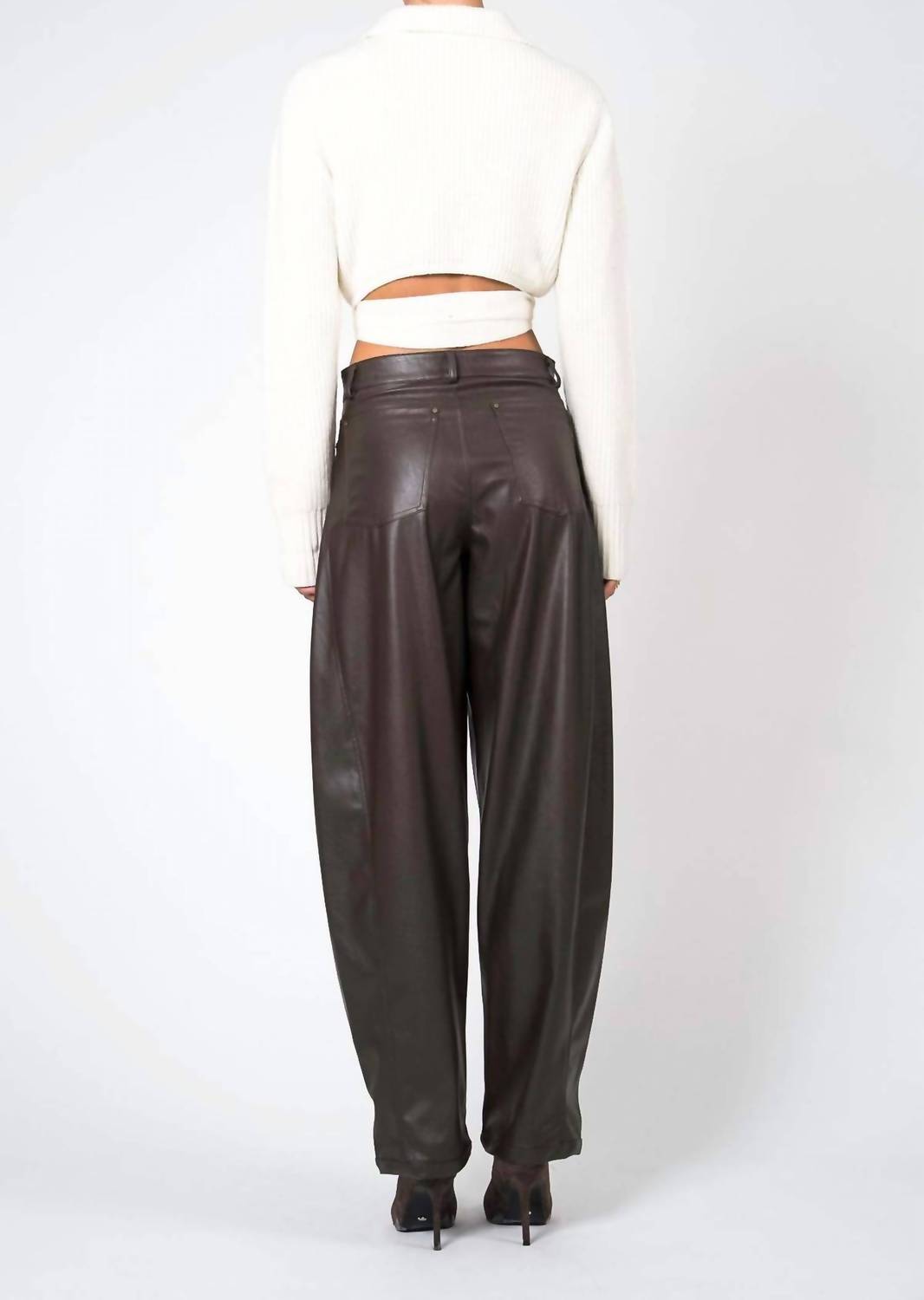 Nonchalant Label - Misty Knitwear Wrap Sweater