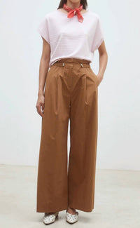 Suncoo - Jayden Wide Leg Pant