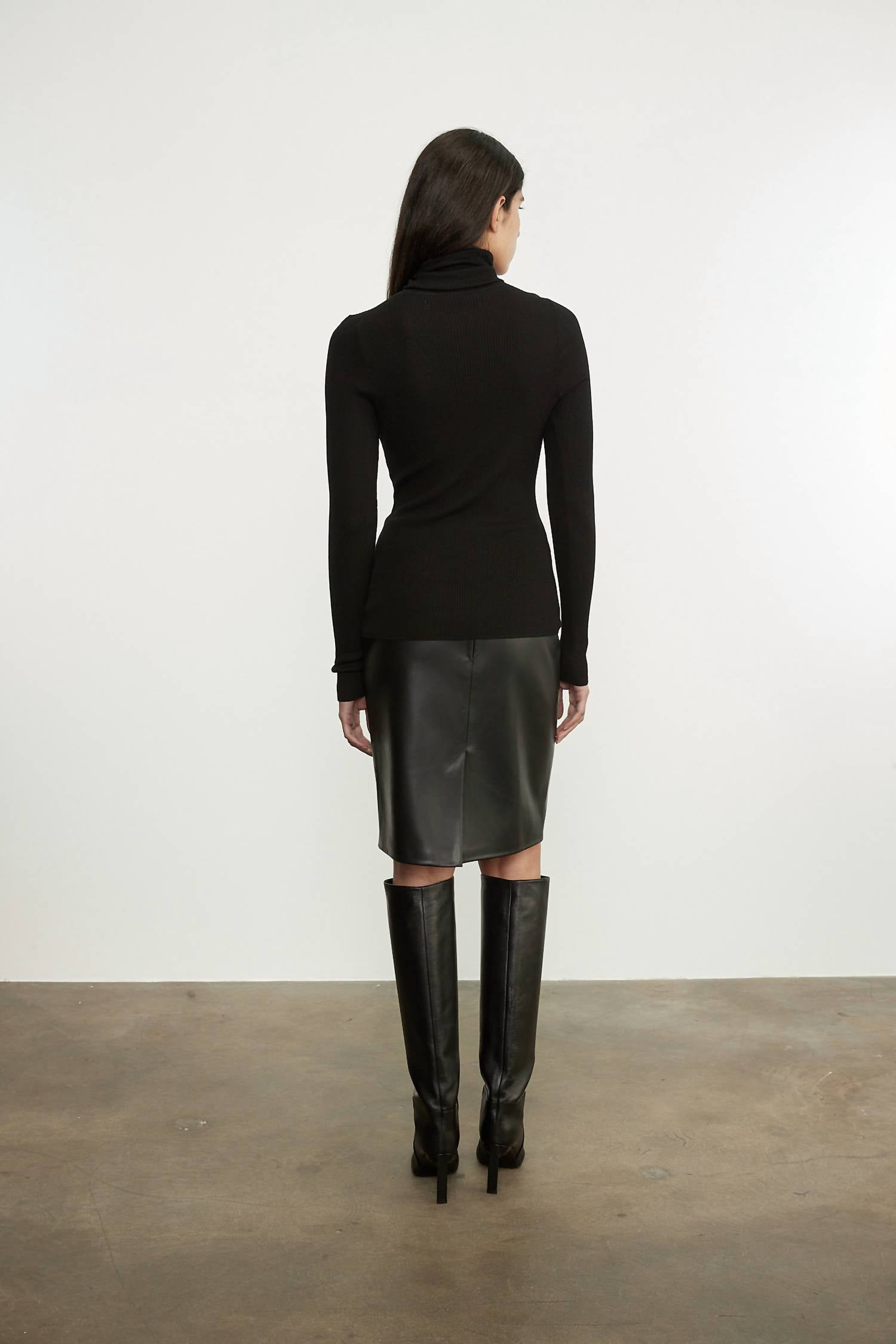 Enza Costa - LAYERING TURTLENECK SILK SWEATER