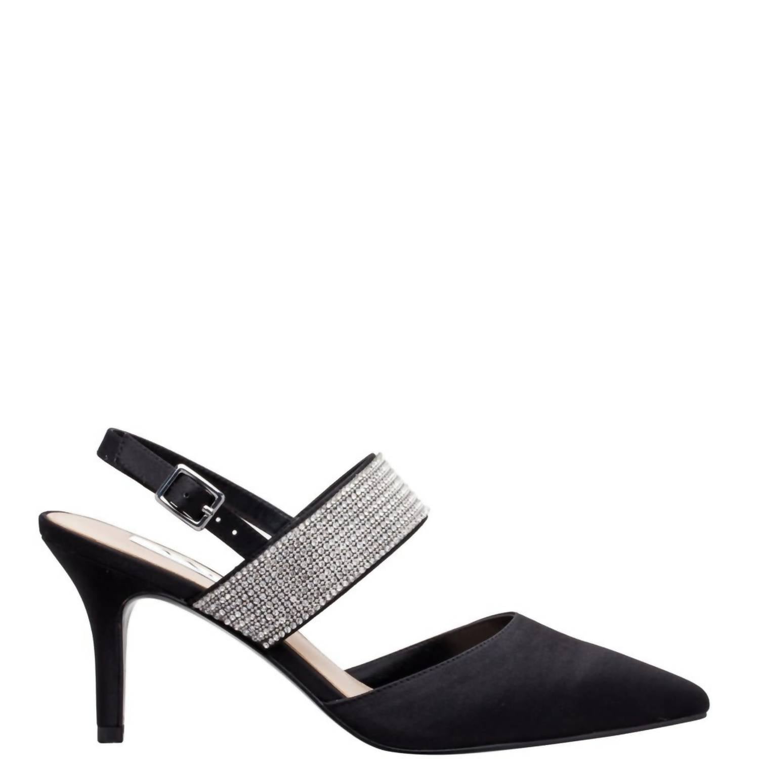 Nina - Women Tenille Luster Satin Heels