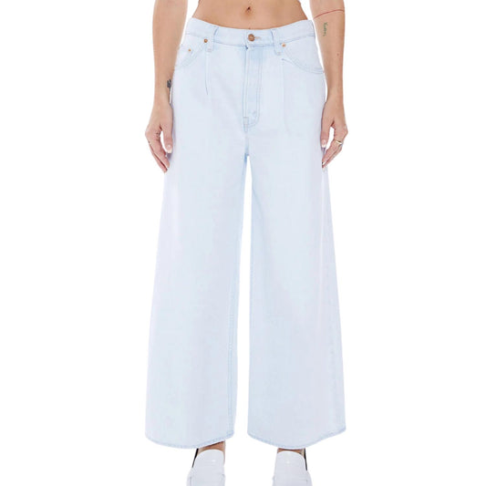 Mother - PLEATED DOUBLE DIP PUDDLE JEAN