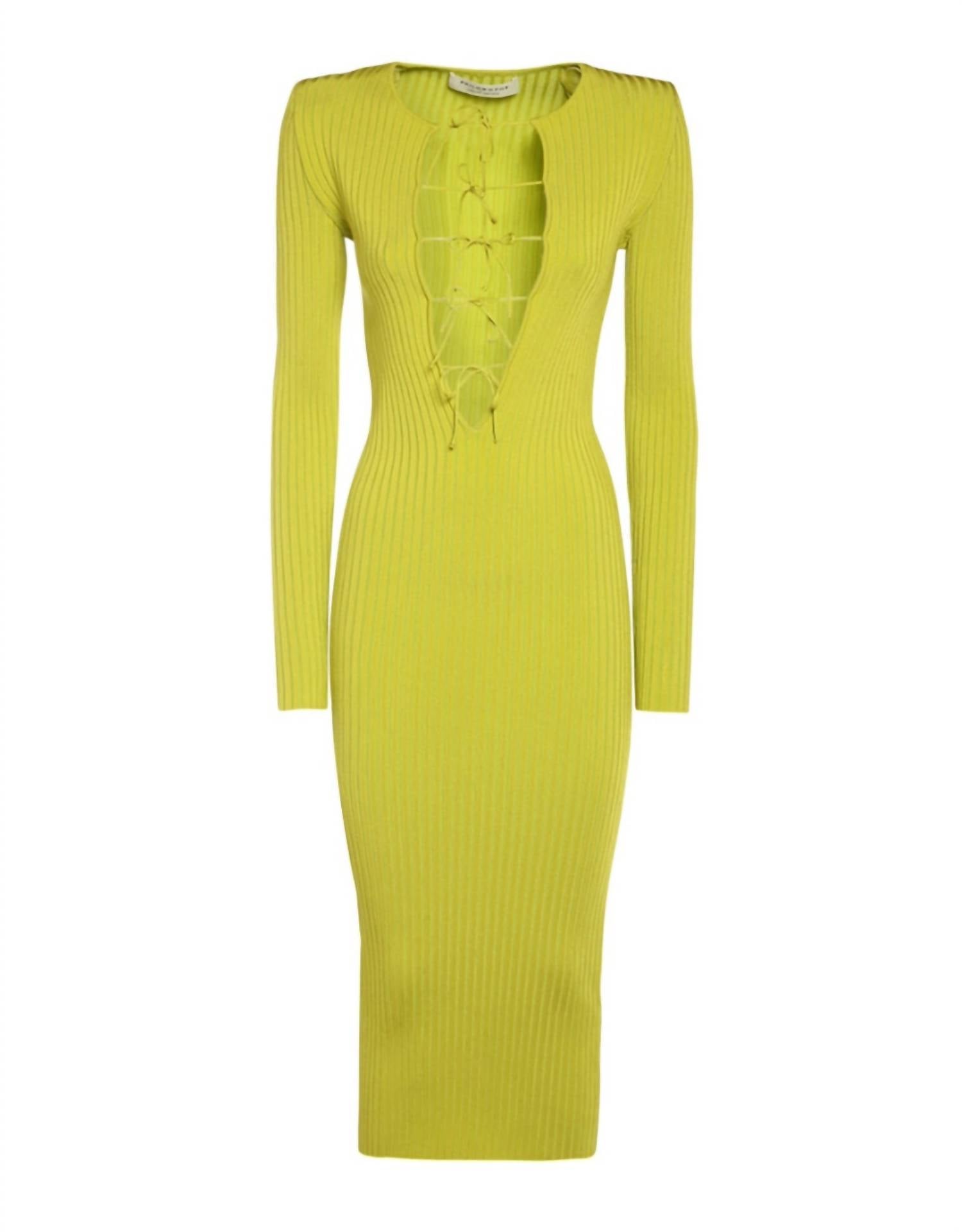 Rib Knit Midi Dress