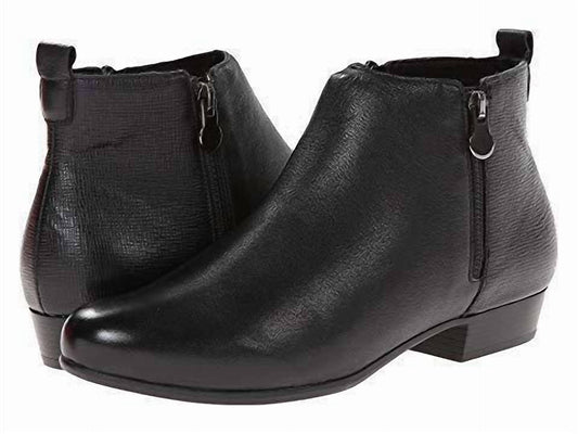 Munro - Women's Lexi Kid/print Leather Bootie