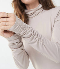 Joseph Ribkoff - High Neck Long Sleeve Top