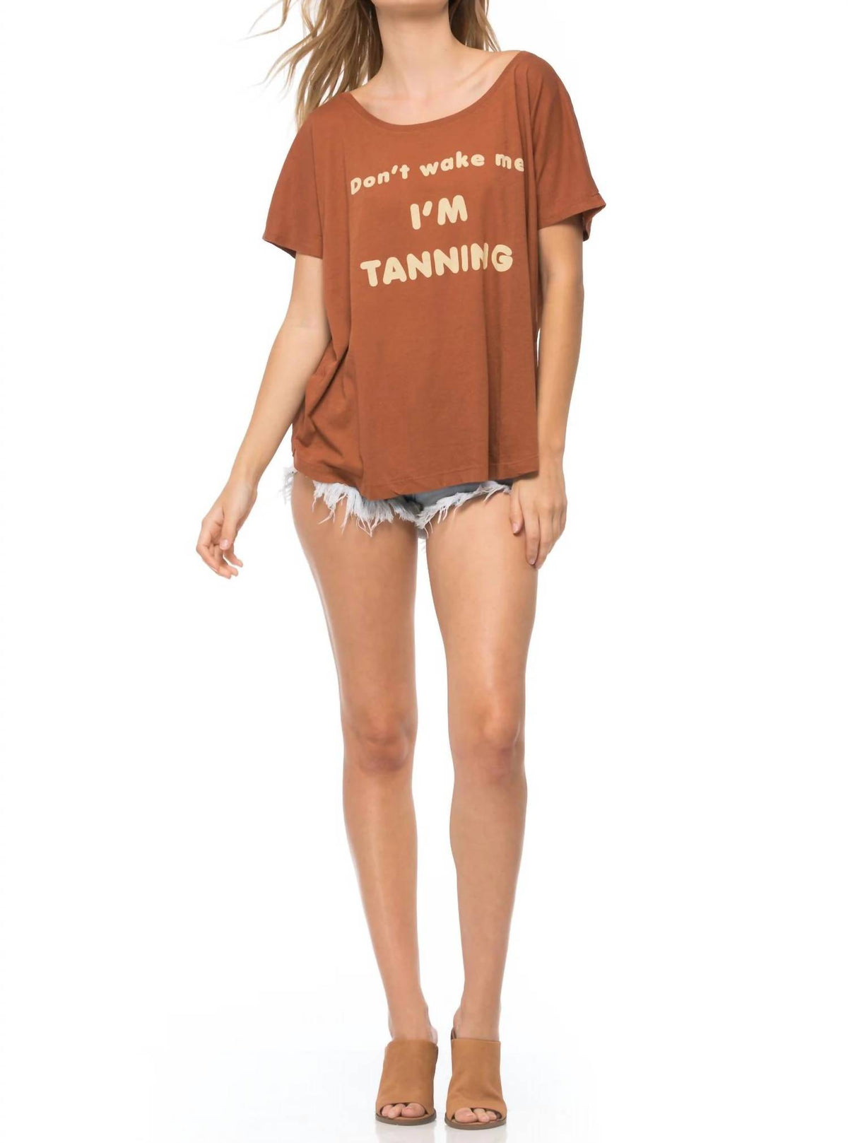 Wildfox - Don't Wake Me I'm Tanning Tee