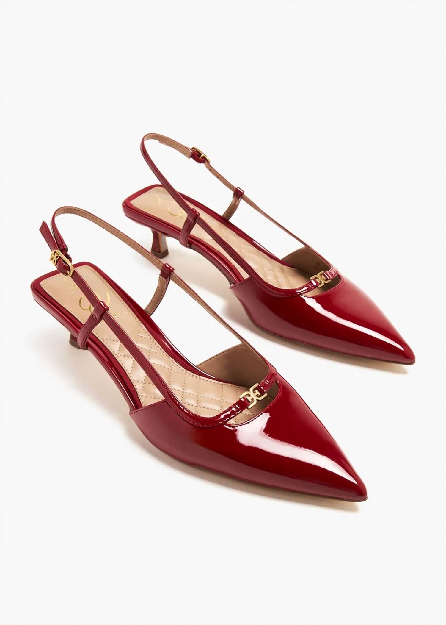 Sam Edelman - Women's Toni Slingback Kitten Heels