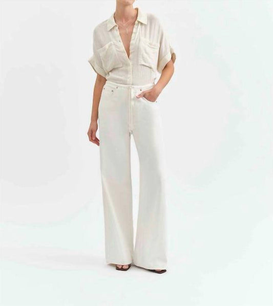 Daze - Madison Mid Rise Wide Leg Jeans