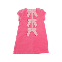 The Beaufort Bonnet Company - Girls' Velveteen Betts Bow Dress