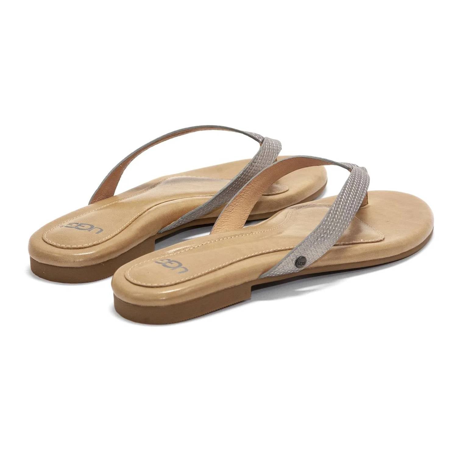 Ugg - Women's Allaria Ii Leather Flip Flops
