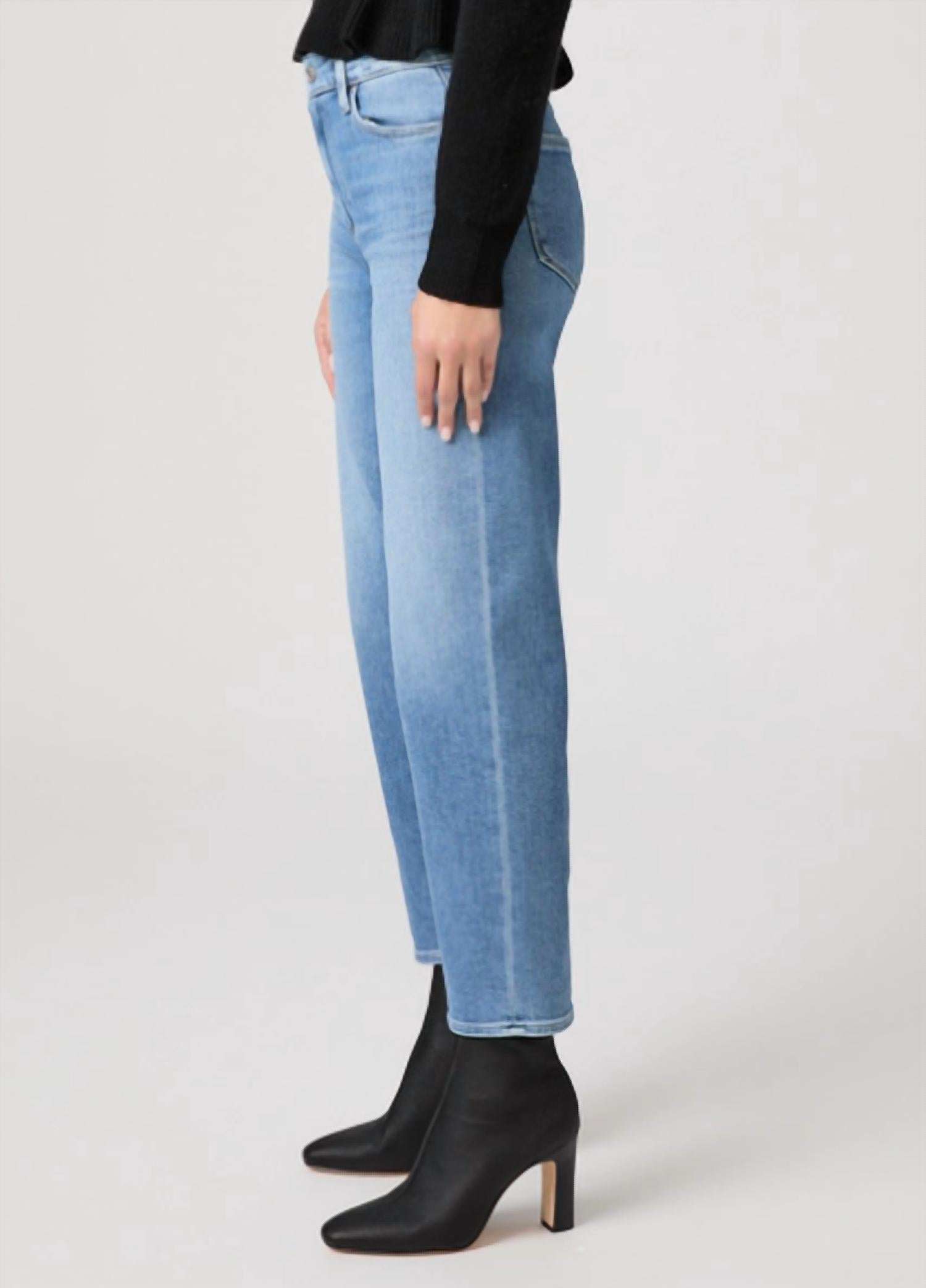 Paige Mason Ankle Jeans in big ben - women's jeans - detail view